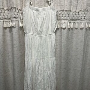 Chic White Midi Dress
